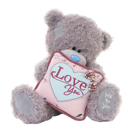 10" Love You Cushion Me to You Bear £20.00